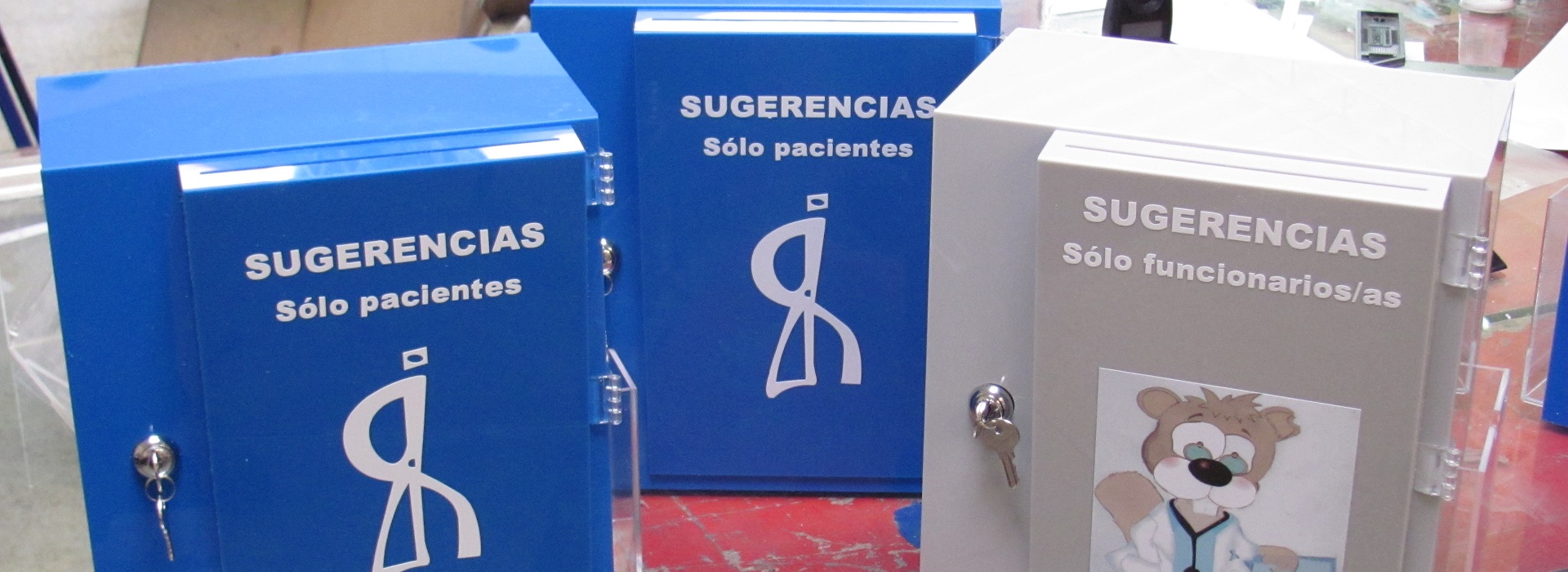 Productos en Acrílicos